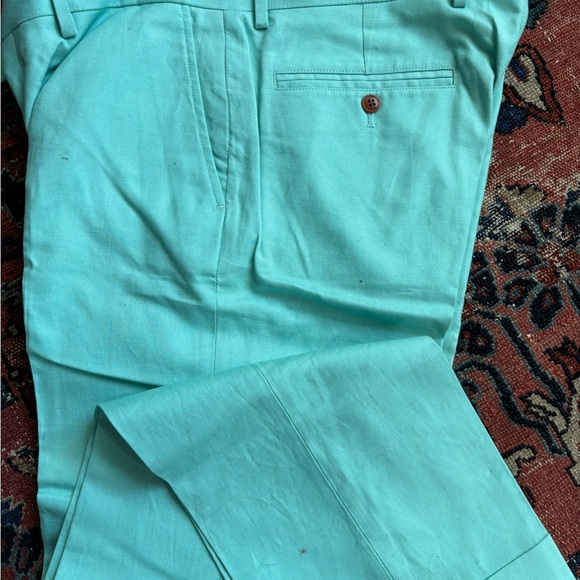 Tommy Hilfiger Mint Green Custom Fit Pants - 32x30 - Picture 10 of 11